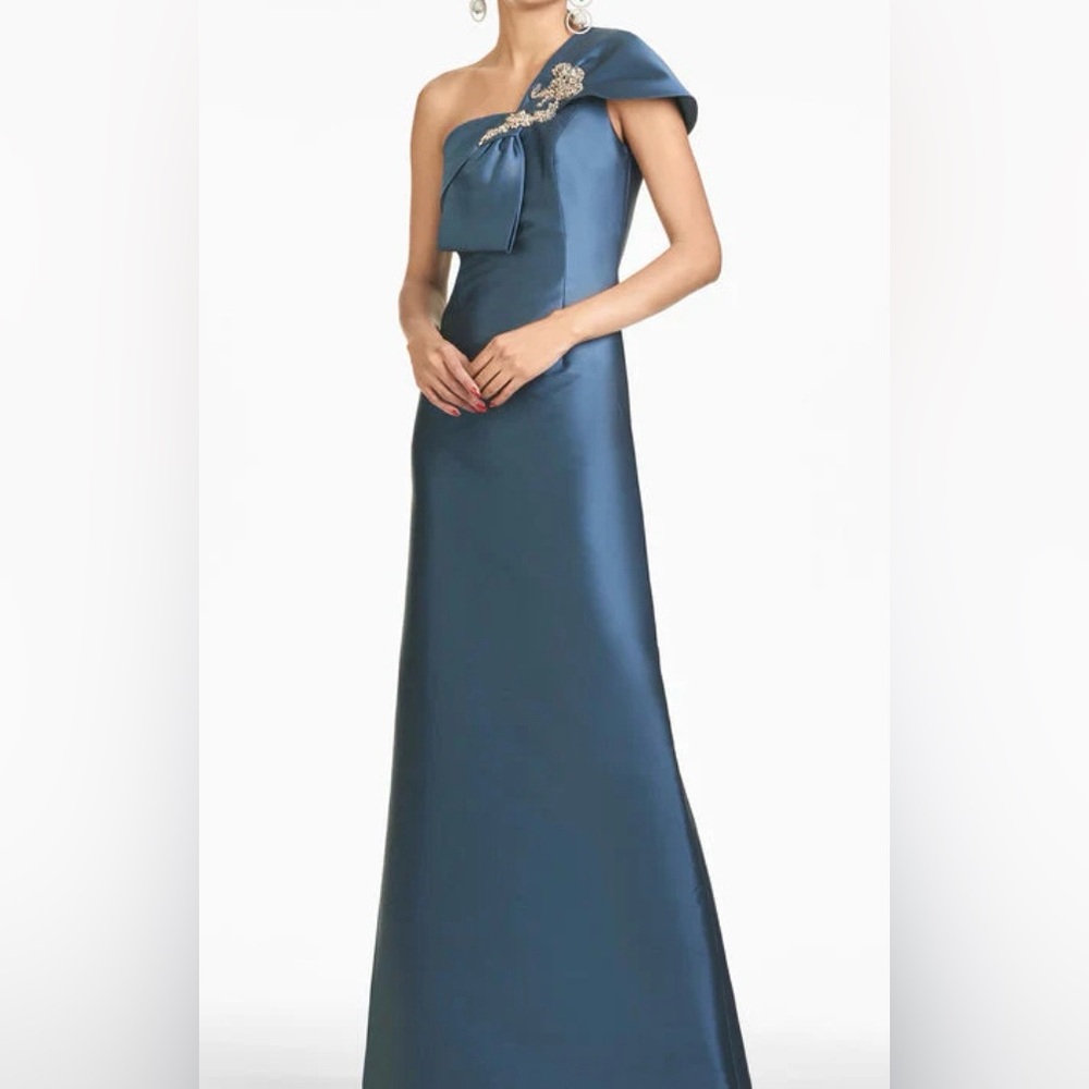 Sachin + Babi Blue One Shoulder Dress